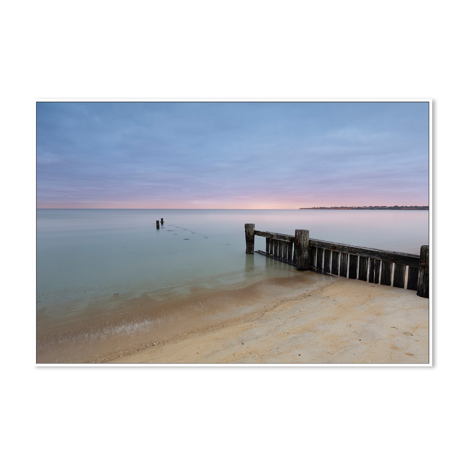 wall-art-print-canvas-poster-framed-Old Mentone pier (Melbourne)-5