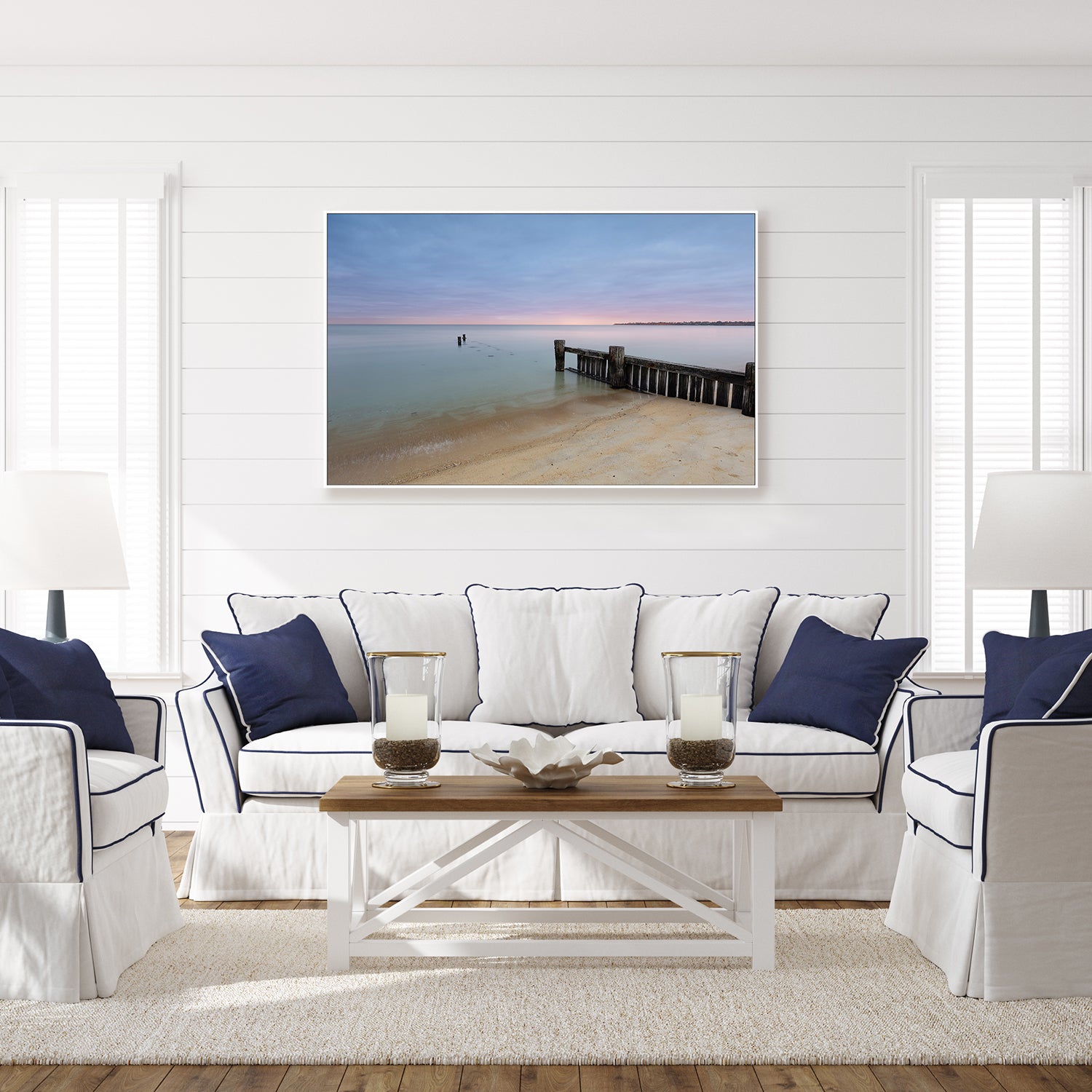 wall-art-print-canvas-poster-framed-Old Mentone pier (Melbourne)-7