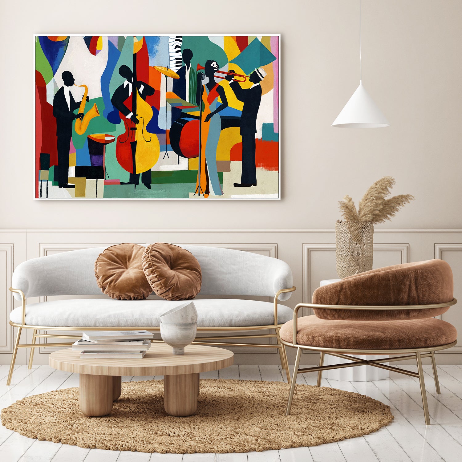 wall-art-print-canvas-poster-framed-Old Time Jazz-8