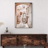 Old village of Emporio, Santorini-Gioia-Prints-Framed-Canvas-Poster-GIOIA-WALL-ART