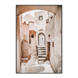 Old village of Emporio, Santorini-Gioia-Prints-Framed-Canvas-Poster-GIOIA-WALL-ART