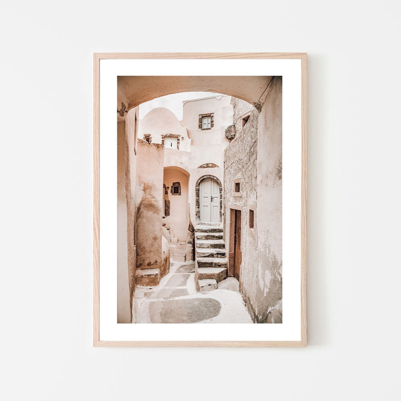 Old village of Emporio, Santorini-Gioia-Prints-Framed-Canvas-Poster-GIOIA-WALL-ART