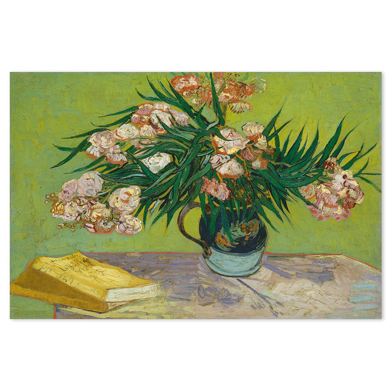 wall-art-print-canvas-poster-framed-Oleanders, Van Gogh-by-Gioia Wall Art-Gioia Wall Art