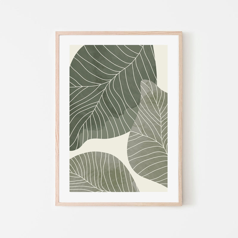 wall-art-print-canvas-poster-framed-Olive Branch, Style C-GIOIA-WALL-ART