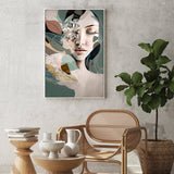 wall-art-print-canvas-poster-framed-Olivia , By Bella Eve-2