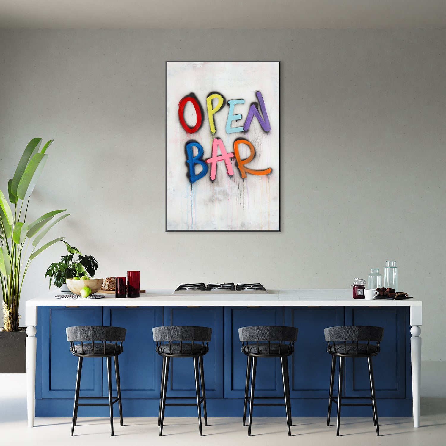 wall-art-print-canvas-poster-framed-Open Bar , By Filippoloco-7