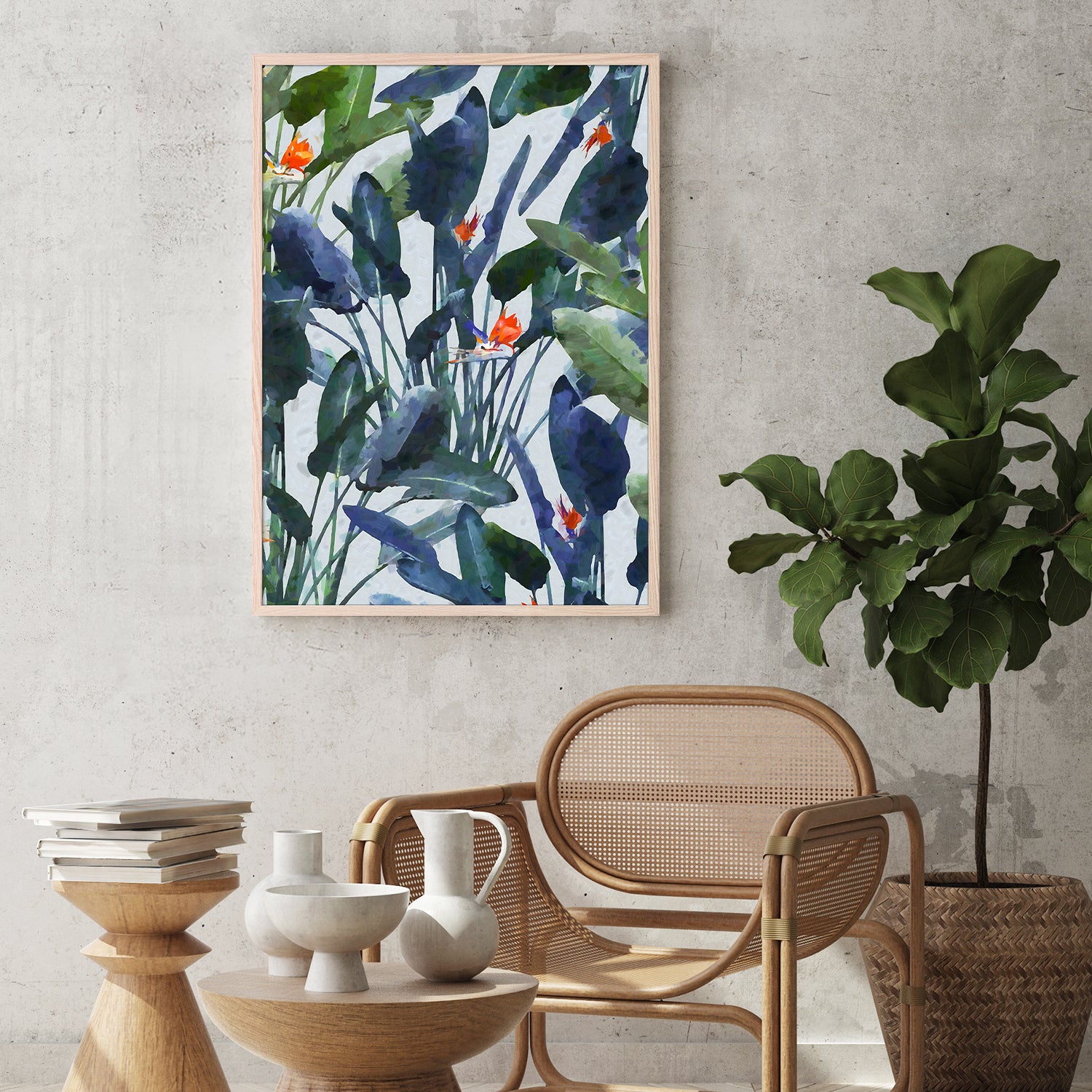 wall-art-print-canvas-poster-framed-Optical Zen-9