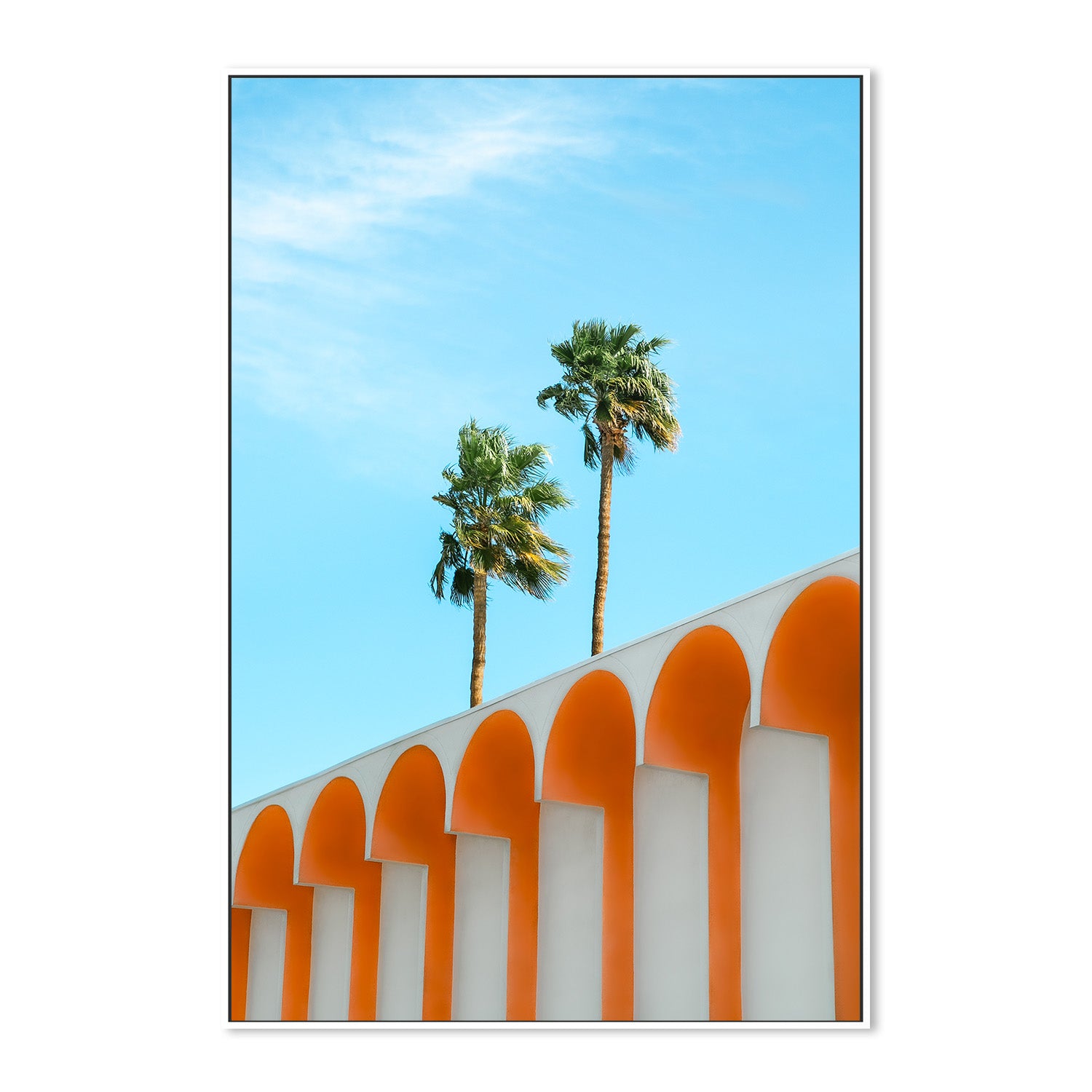 wall-art-print-canvas-poster-framed-Orange Arches , By Tricia Brennan-6