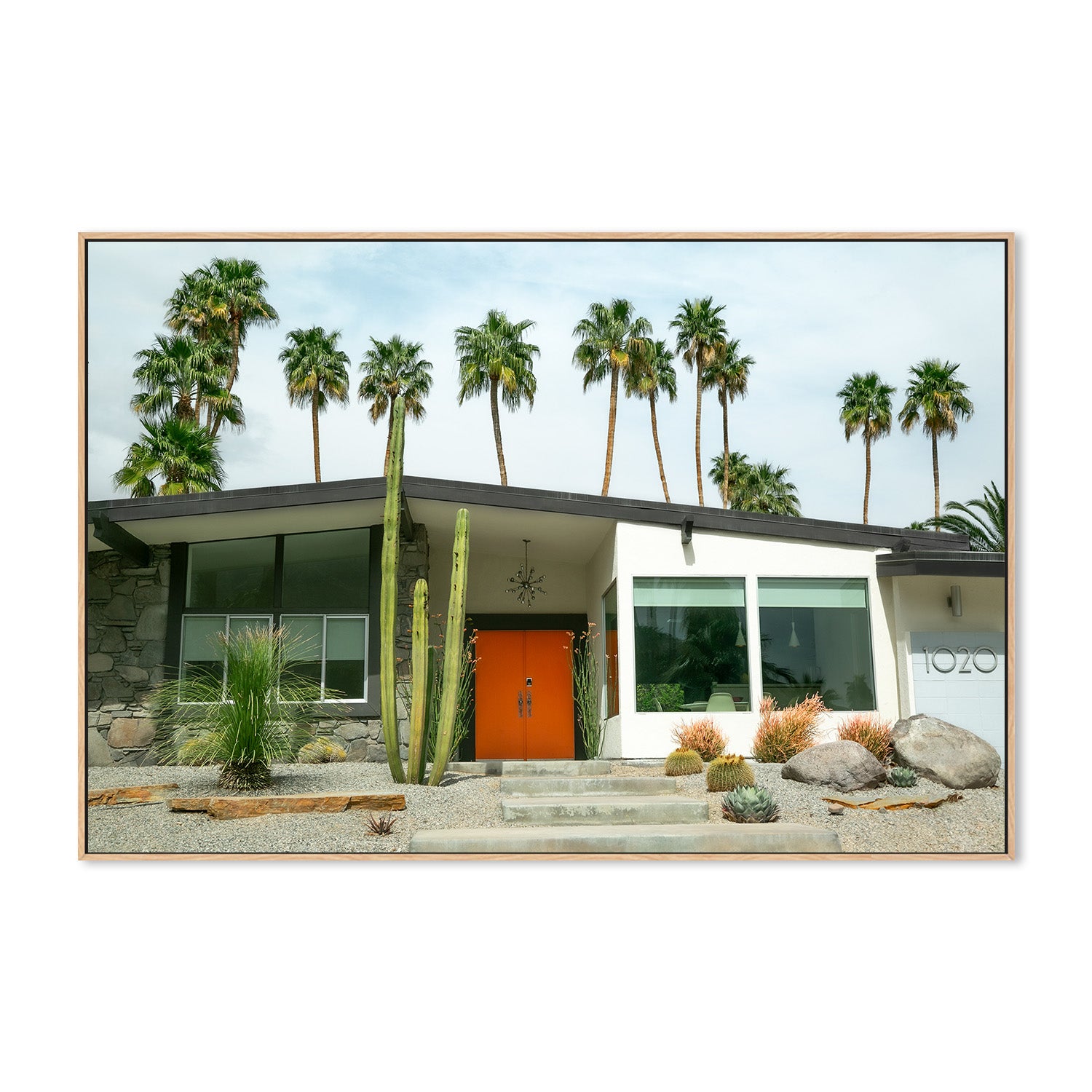 wall-art-print-canvas-poster-framed-Orange Door , By Tricia Brennan-5