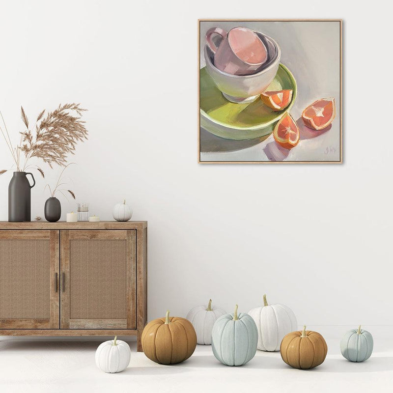 wall-art-print-canvas-poster-framed-Orange Slices-by-Jenny Westenhofer Art-Gioia Wall Art