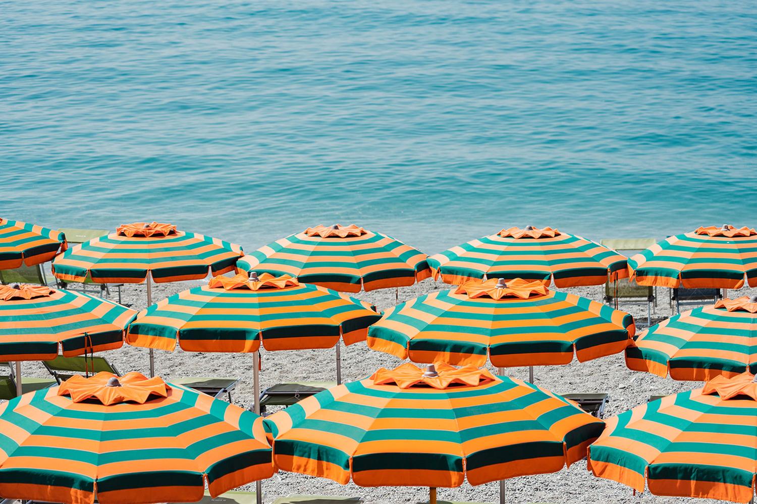 wall-art-print-canvas-poster-framed-Orange Umbrellas-1