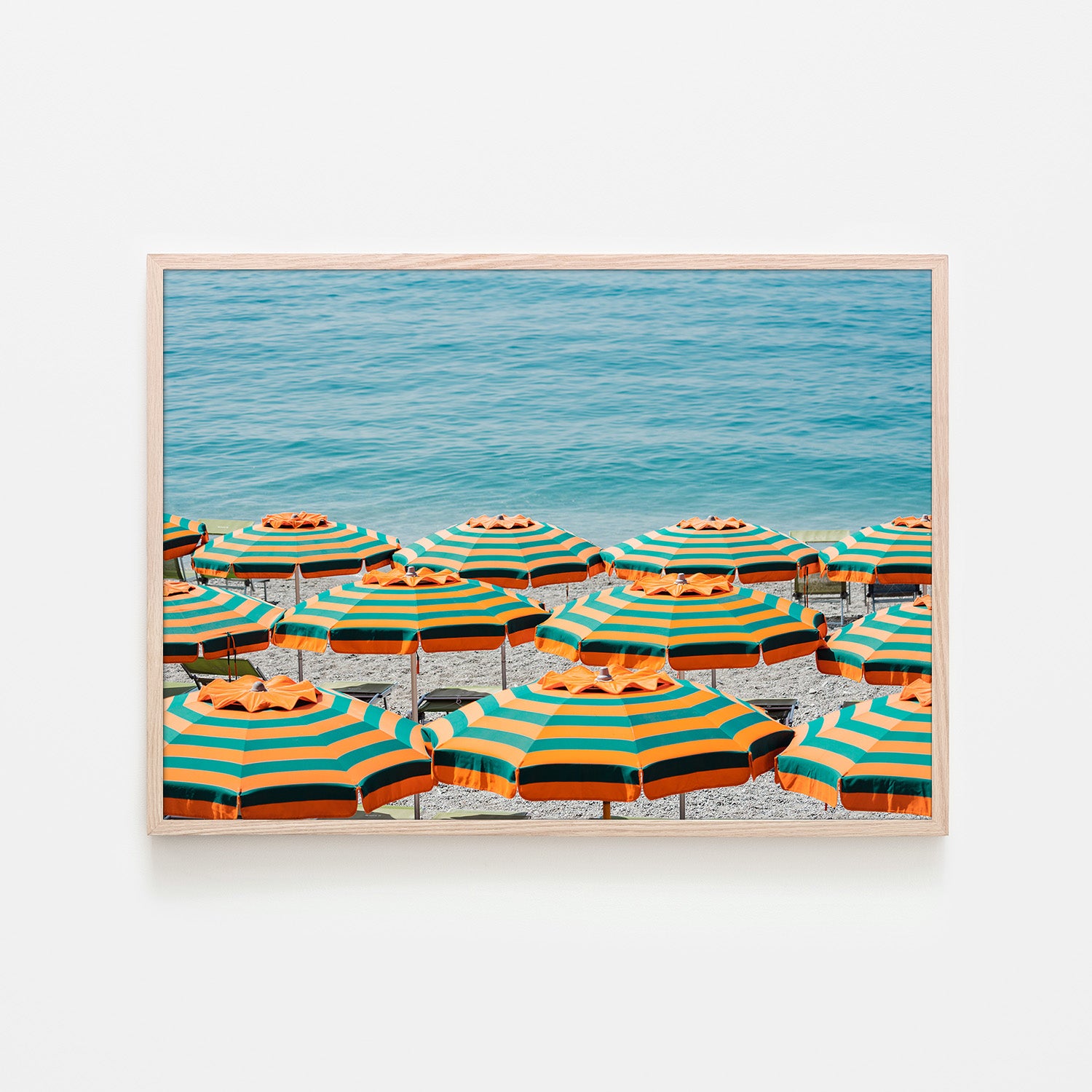 wall-art-print-canvas-poster-framed-Orange Umbrellas-6