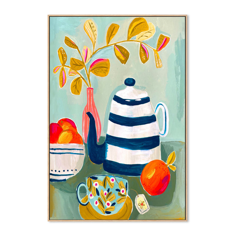 wall-art-print-canvas-poster-framed-Oranges And Tea , By Kelly Angelovic-4