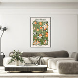 wall-art-print-canvas-poster-framed-Oranges At The Fruit Market , By Emel Tunaboylu-GIOIA-WALL-ART