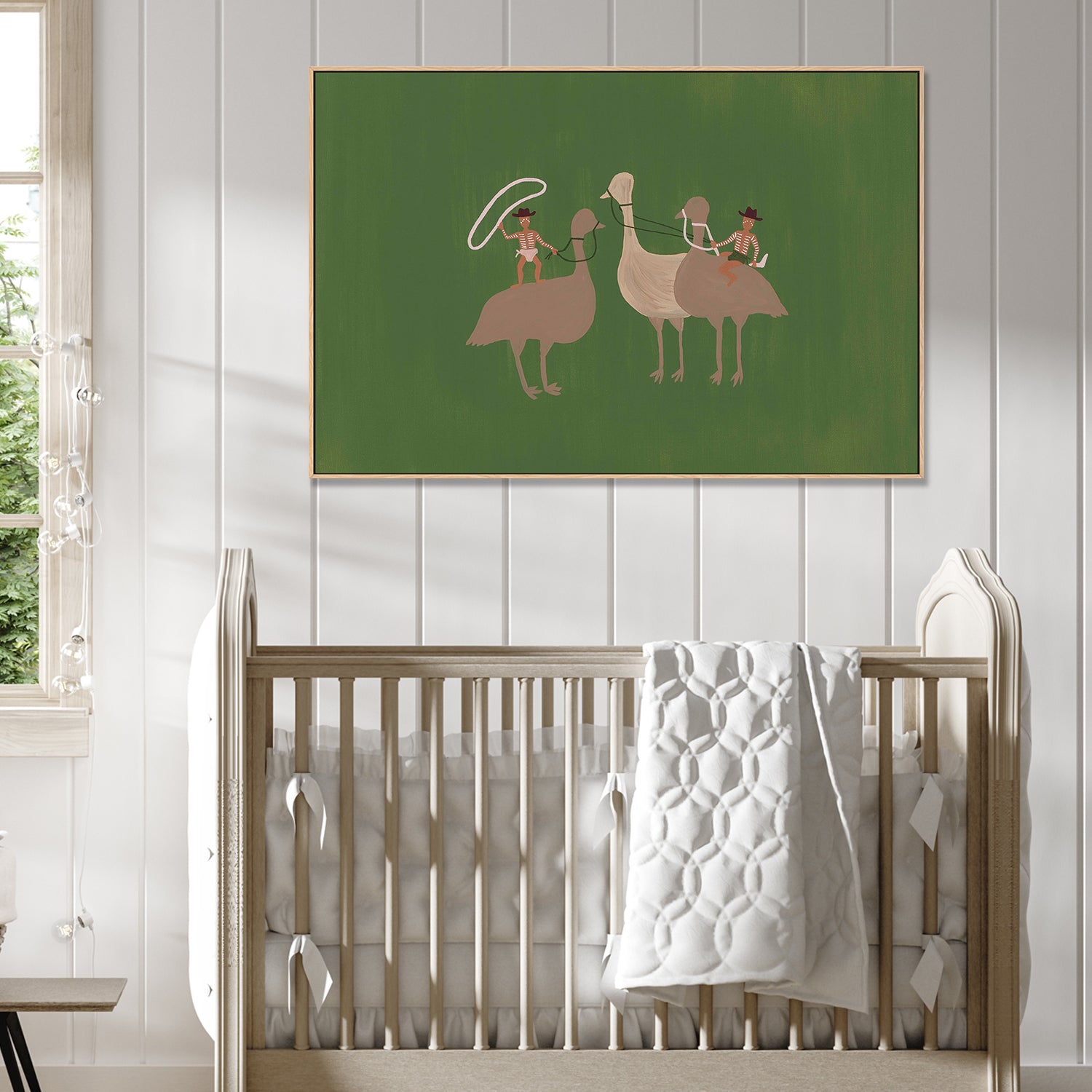 wall-art-print-canvas-poster-framed-Our Emu Mob-2