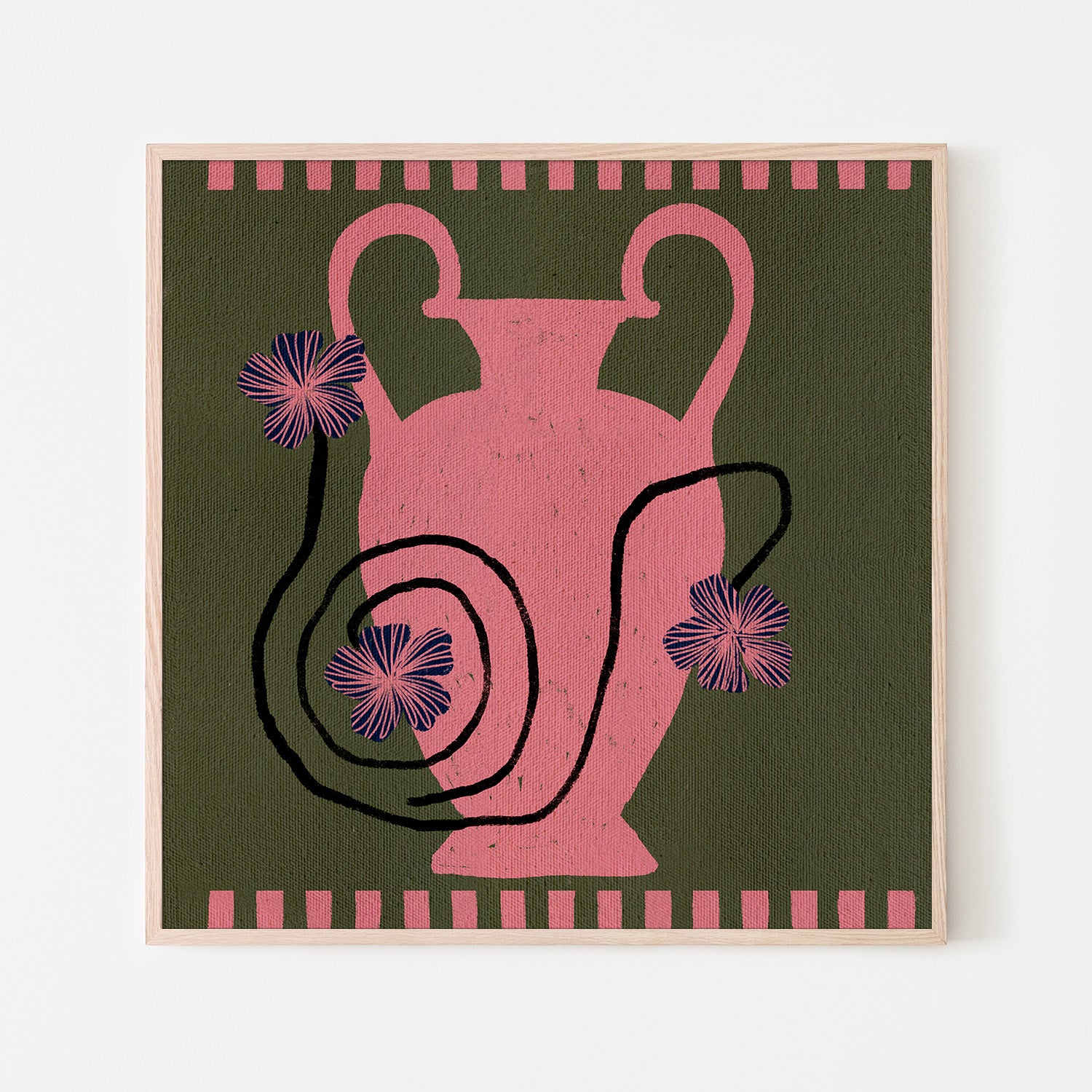 wall-art-print-canvas-poster-framed-Out of Vase Blooms 1-6