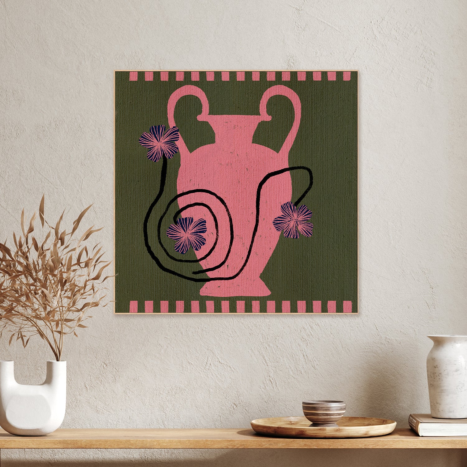 wall-art-print-canvas-poster-framed-Out of Vase Blooms 1-7
