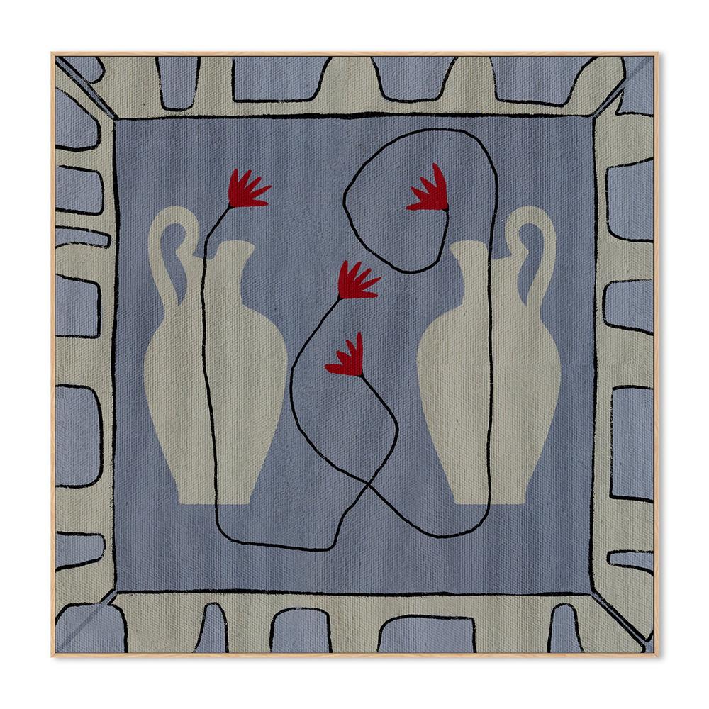 wall-art-print-canvas-poster-framed-Out of Vase Blooms 11-4
