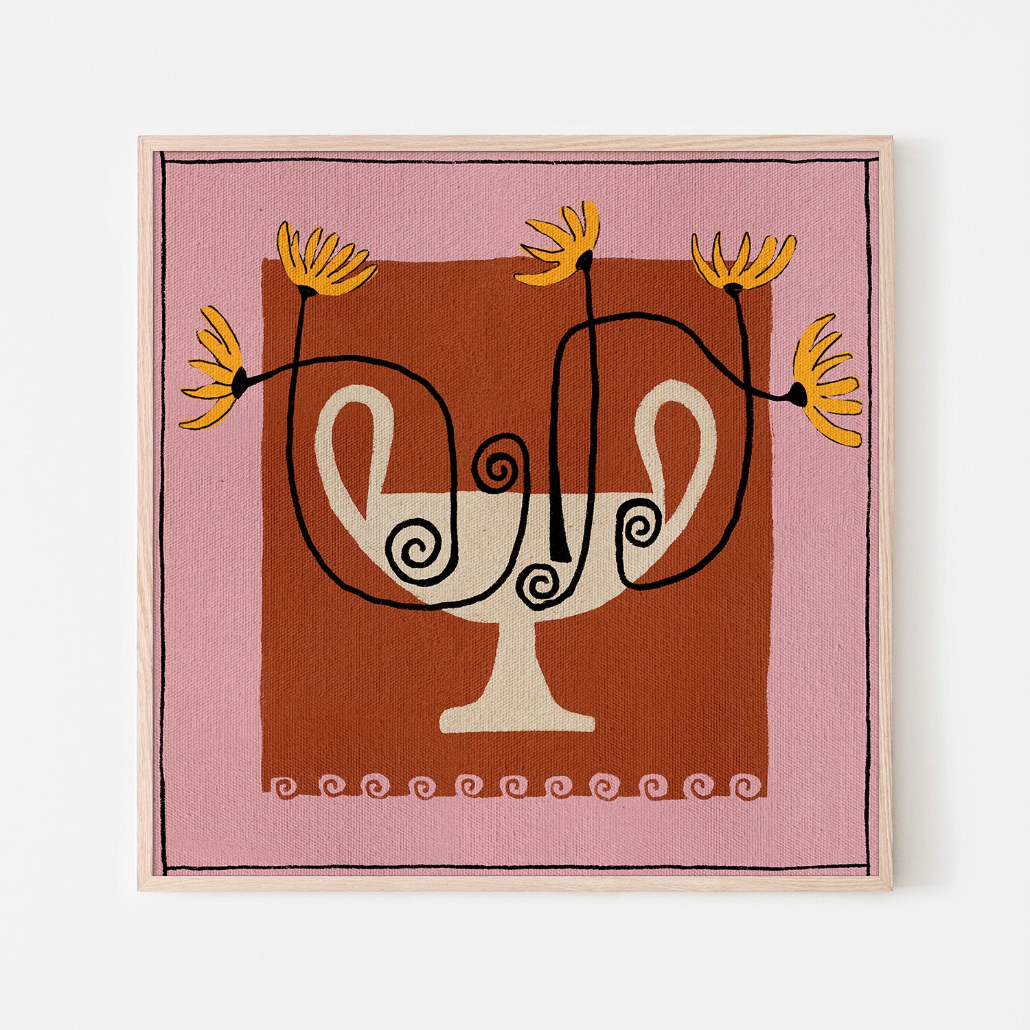 wall-art-print-canvas-poster-framed-Out of Vase Blooms 12-6