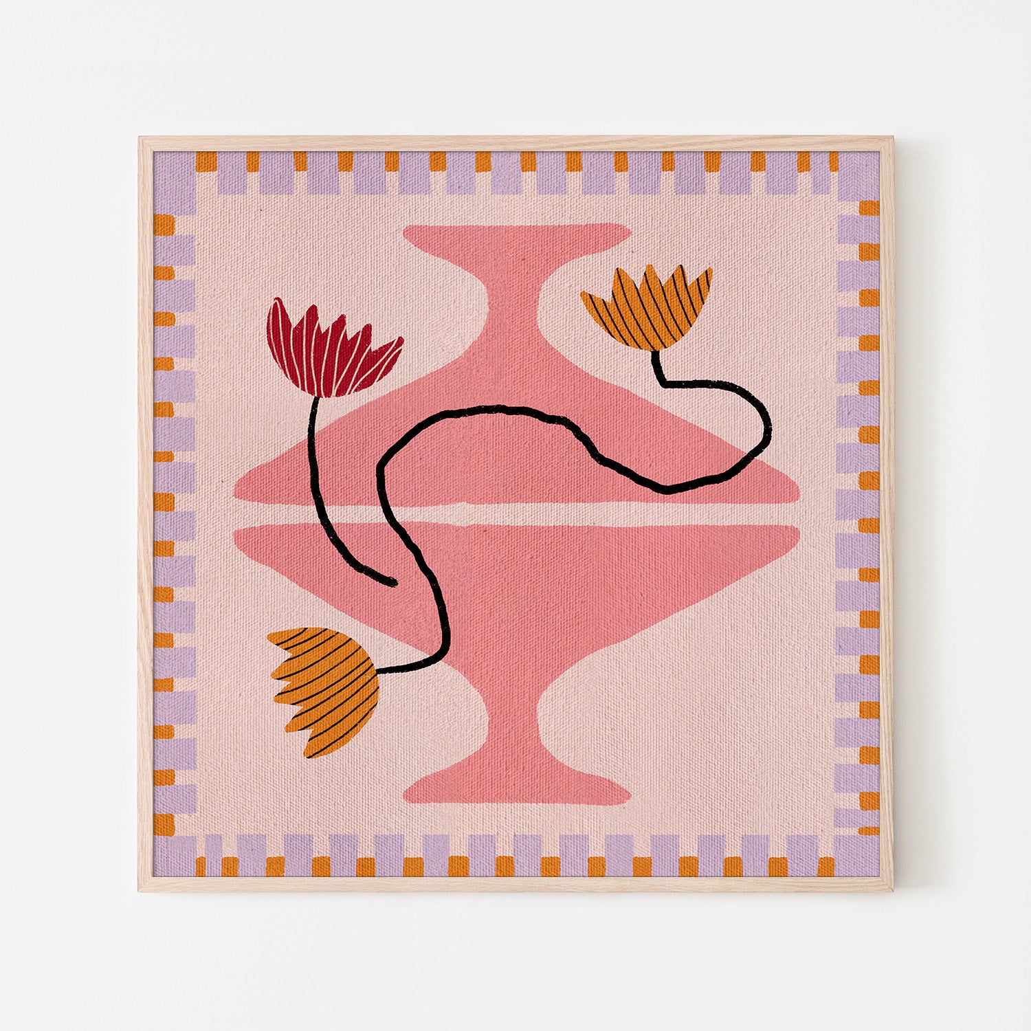 wall-art-print-canvas-poster-framed-Out of Vase Blooms 8-6