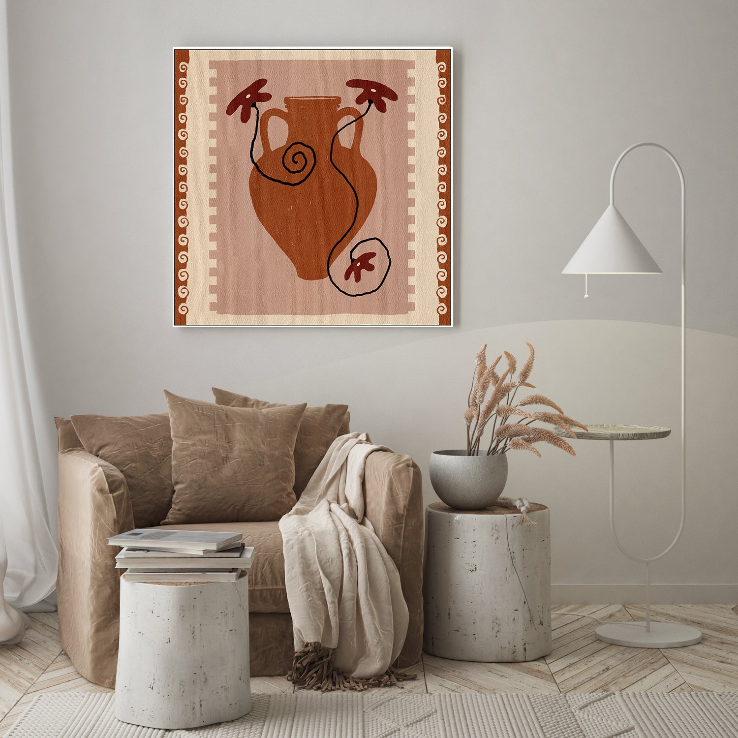 wall-art-print-canvas-poster-framed-Out of Vase Blooms 9-8