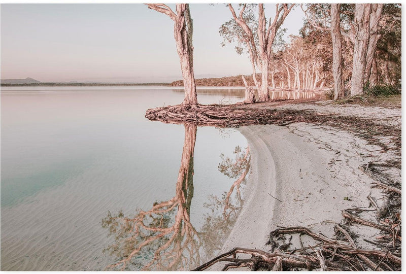wall-art-print-canvas-poster-framed-Outback Lake, Style A-GIOIA-WALL-ART