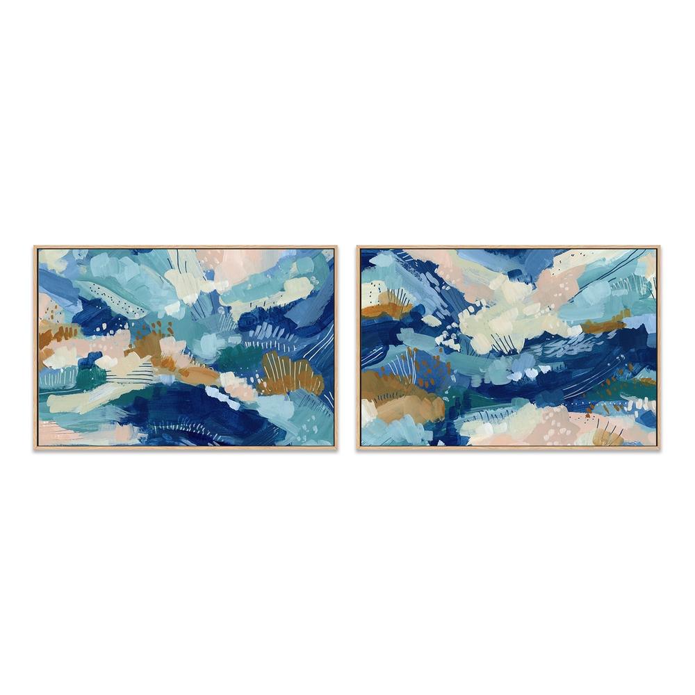wall-art-print-canvas-poster-framed-Pacific Depths , Style A & B, Set Of 2 , By Jetty Home , By Jetty Home-4
