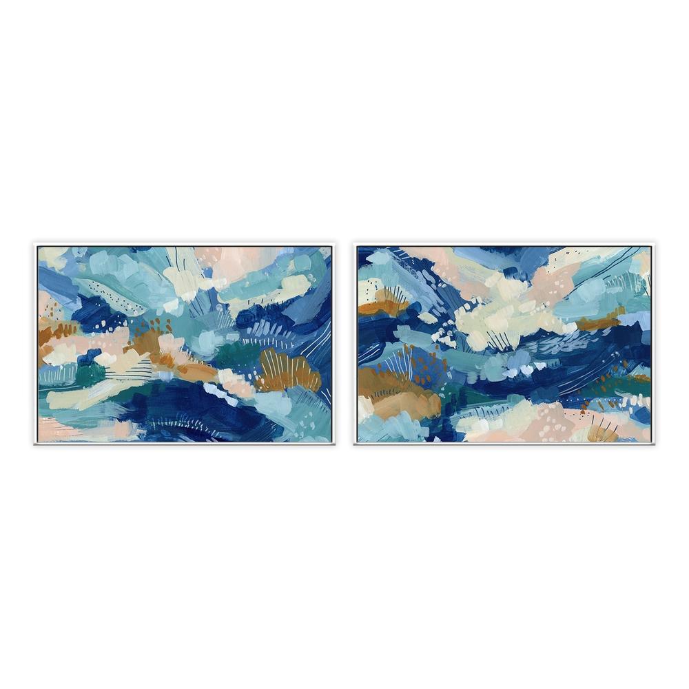 wall-art-print-canvas-poster-framed-Pacific Depths , Style A & B, Set Of 2 , By Jetty Home , By Jetty Home-5