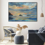 wall-art-print-canvas-poster-framed-Pacific Sunset-by-Silvia Vassileva-Gioia Wall Art