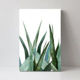 wall-art-print-canvas-poster-framed-Painted Green Leaves, Style A-by-Gioia Wall Art-Gioia Wall Art