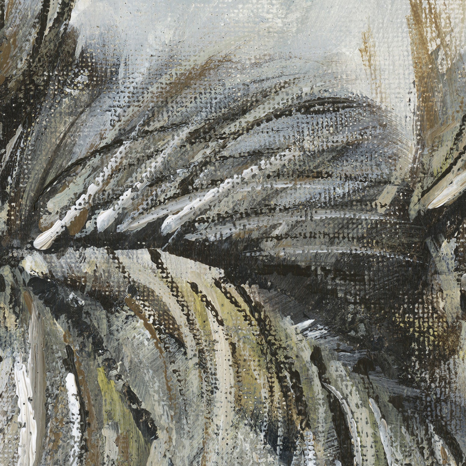 wall-art-print-canvas-poster-framed-Painterly Palm, Style B-10