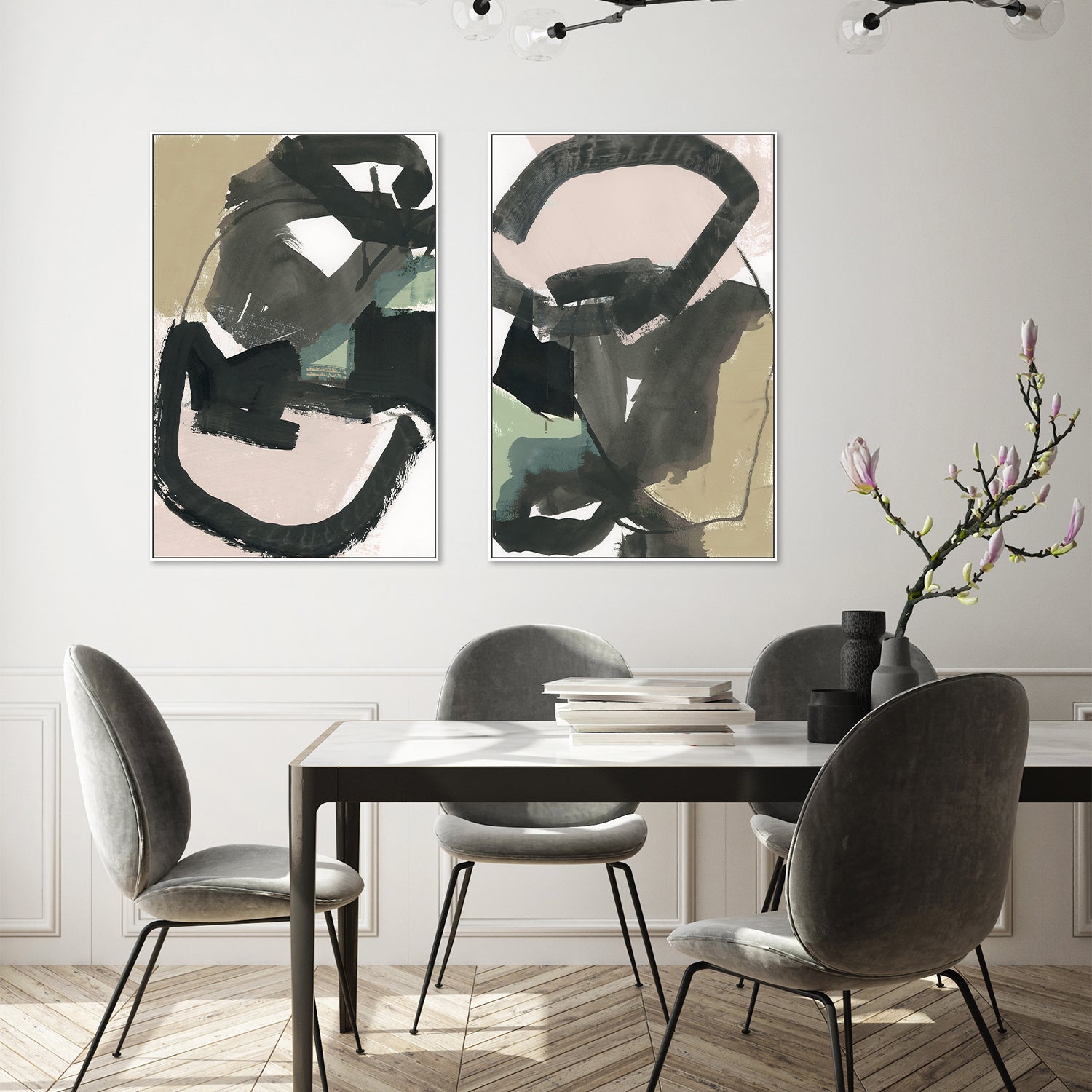 wall-art-print-canvas-poster-framed-Pair of 2-7