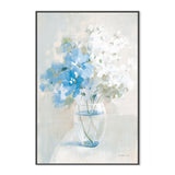 wall-art-print-canvas-poster-framed-Pale Blue Bouquet , By Danhui Nai-GIOIA-WALL-ART