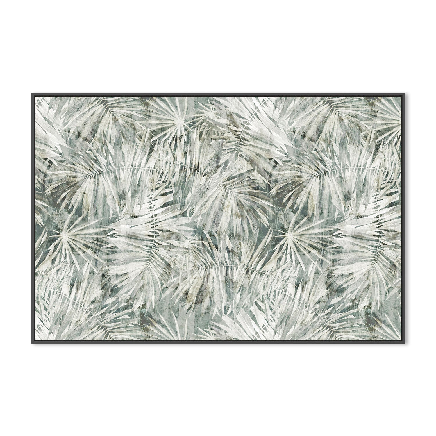 wall-art-print-canvas-poster-framed-Palm pattern-3