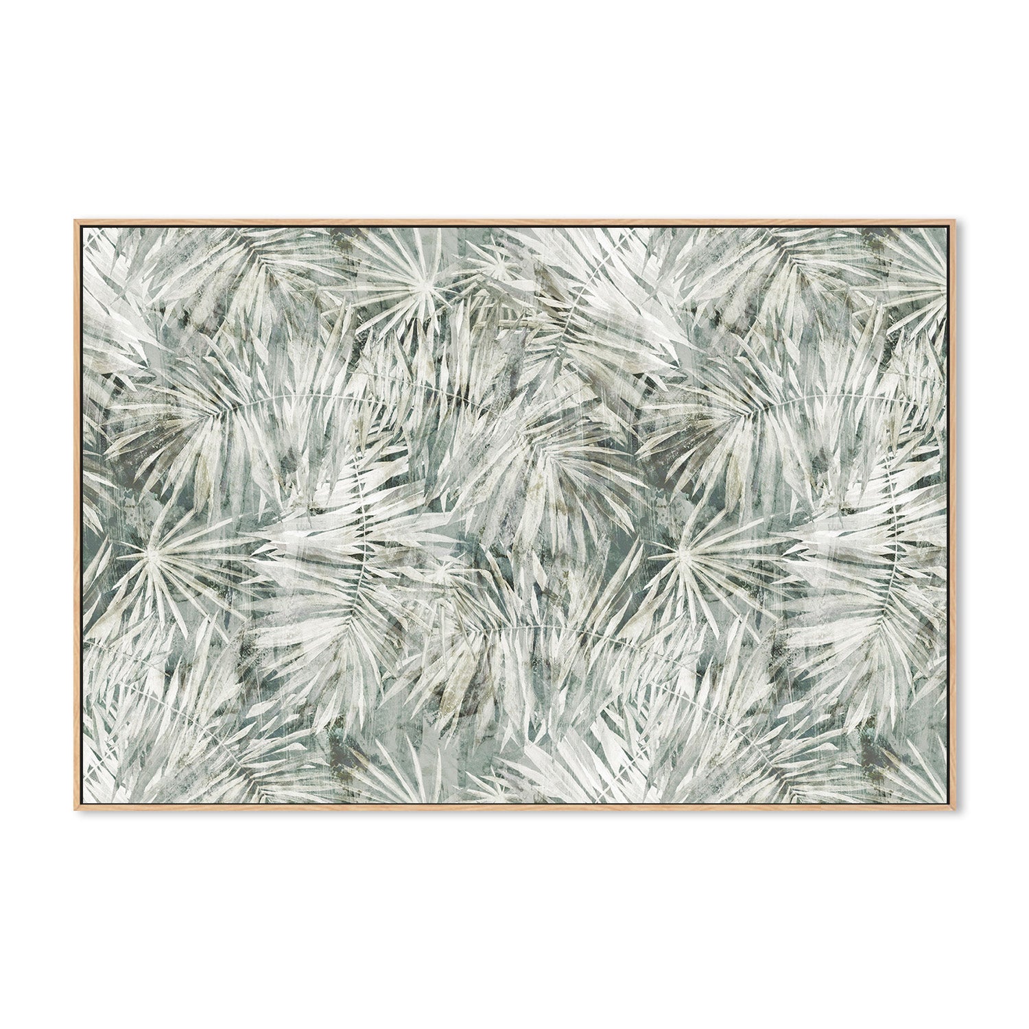 wall-art-print-canvas-poster-framed-Palm pattern-4