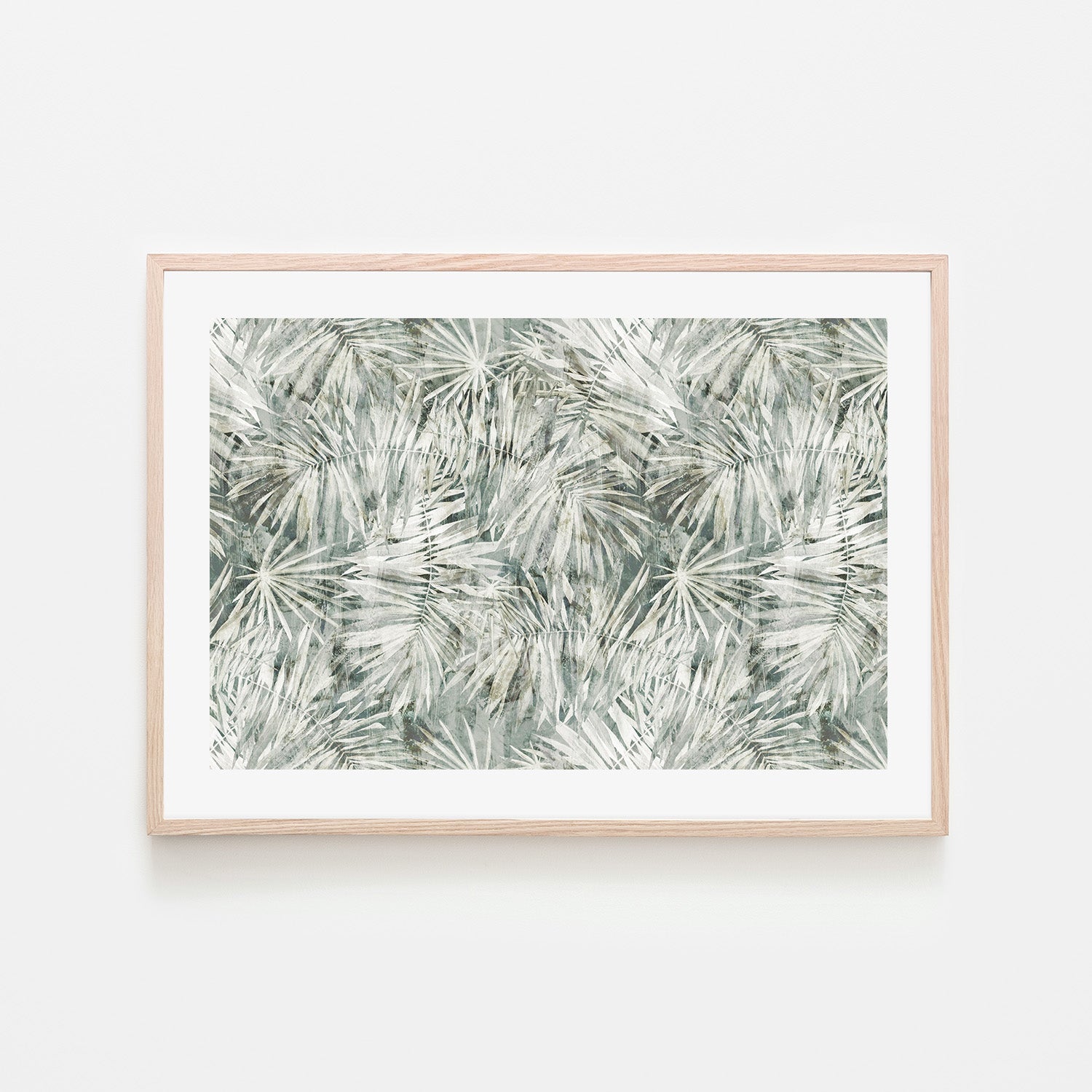 wall-art-print-canvas-poster-framed-Palm pattern-6