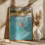 wall-art-print-canvas-poster-framed-Palm Springs Pool Day , By Bethany Young-2