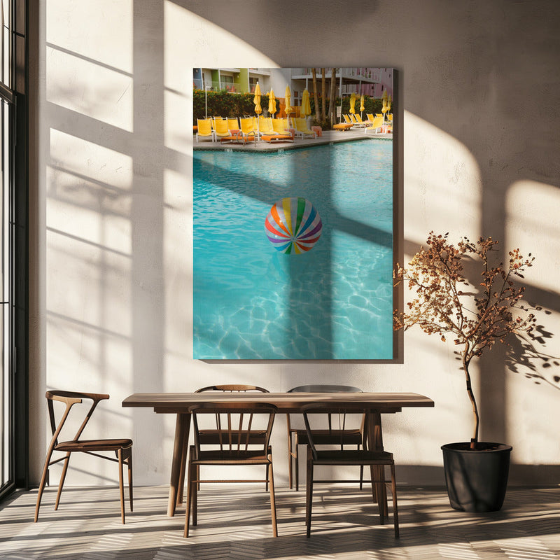 wall-art-print-canvas-poster-framed-Palm Springs Pool Day , By Bethany Young-4
