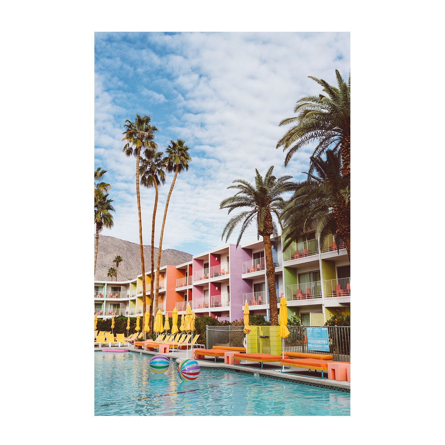 Palm Springs Saguaro & Palm Springs Pool Day VII, Set Of 2 , By Palm Springs Saguaro & Palm Springs Pool Day VII, Set Of 2 , By