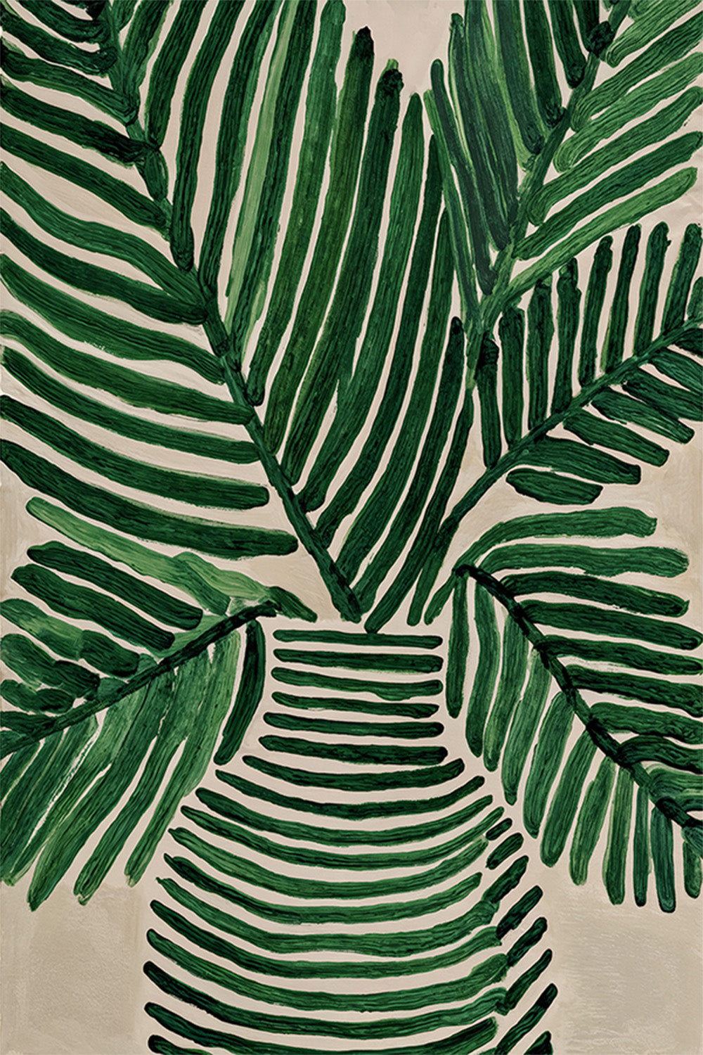 wall-art-print-canvas-poster-framed-Palm Vase-1