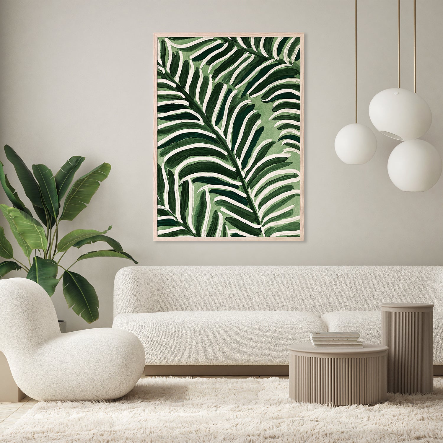 wall-art-print-canvas-poster-framed-Palm Vase-9