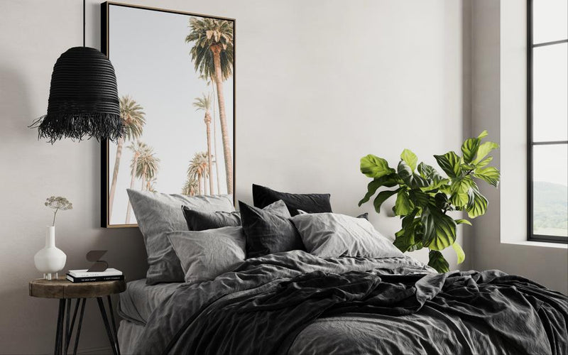 Palms On Beverly Hills-Gioia-Prints-Framed-Canvas-Poster-GIOIA-WALL-ART