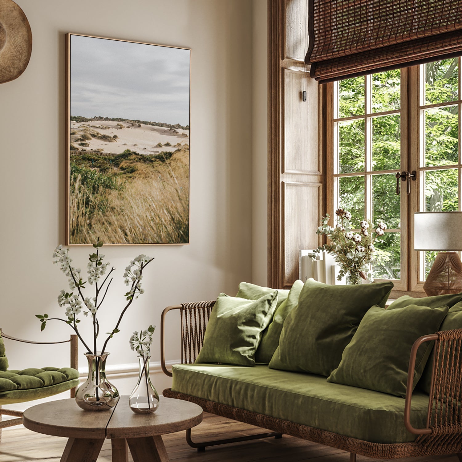 wall-art-print-canvas-poster-framed-Pampas Grass, Style B , By Hello Twiggs-7