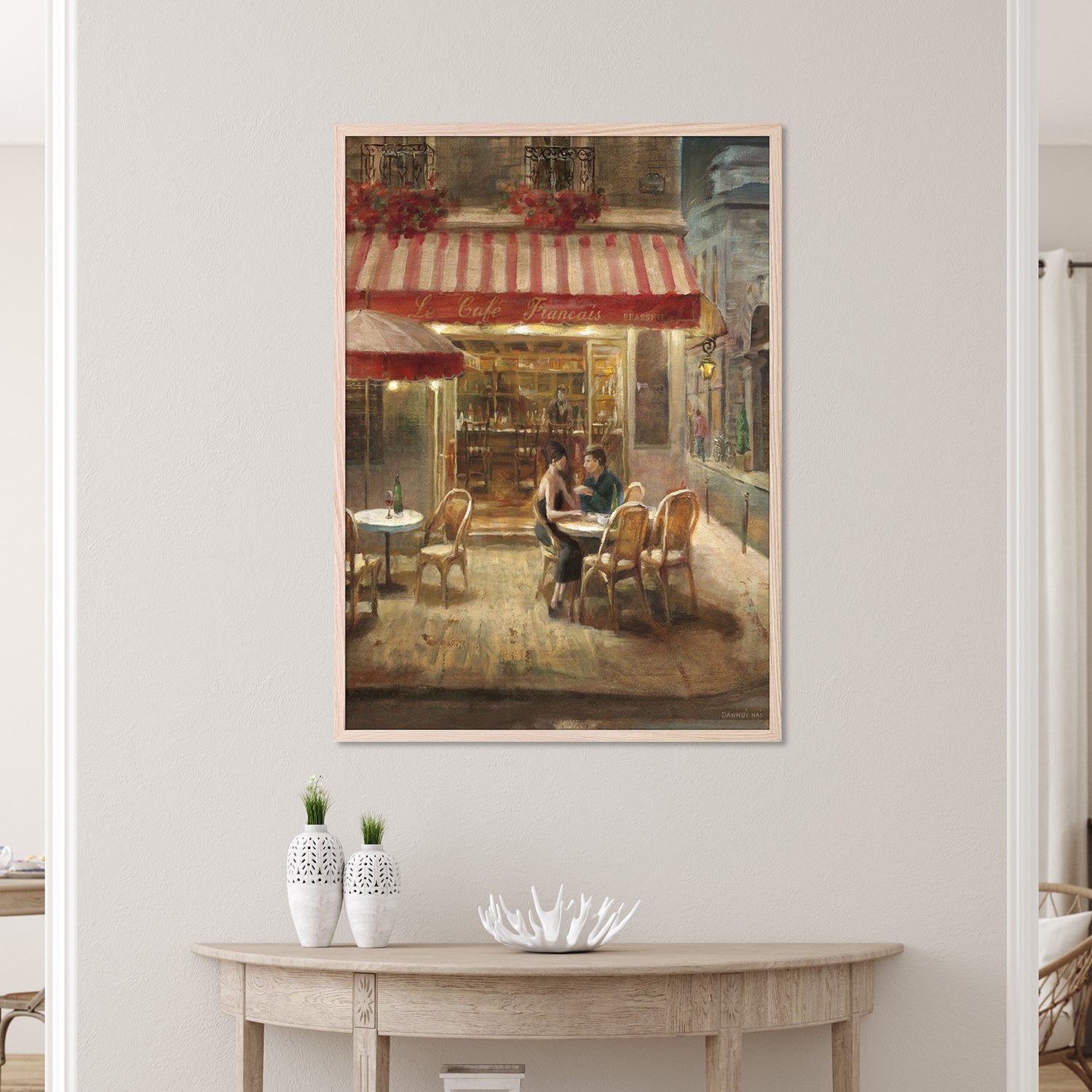 wall-art-print-canvas-poster-framed-Paris Cafe, Style B Crop v2-7