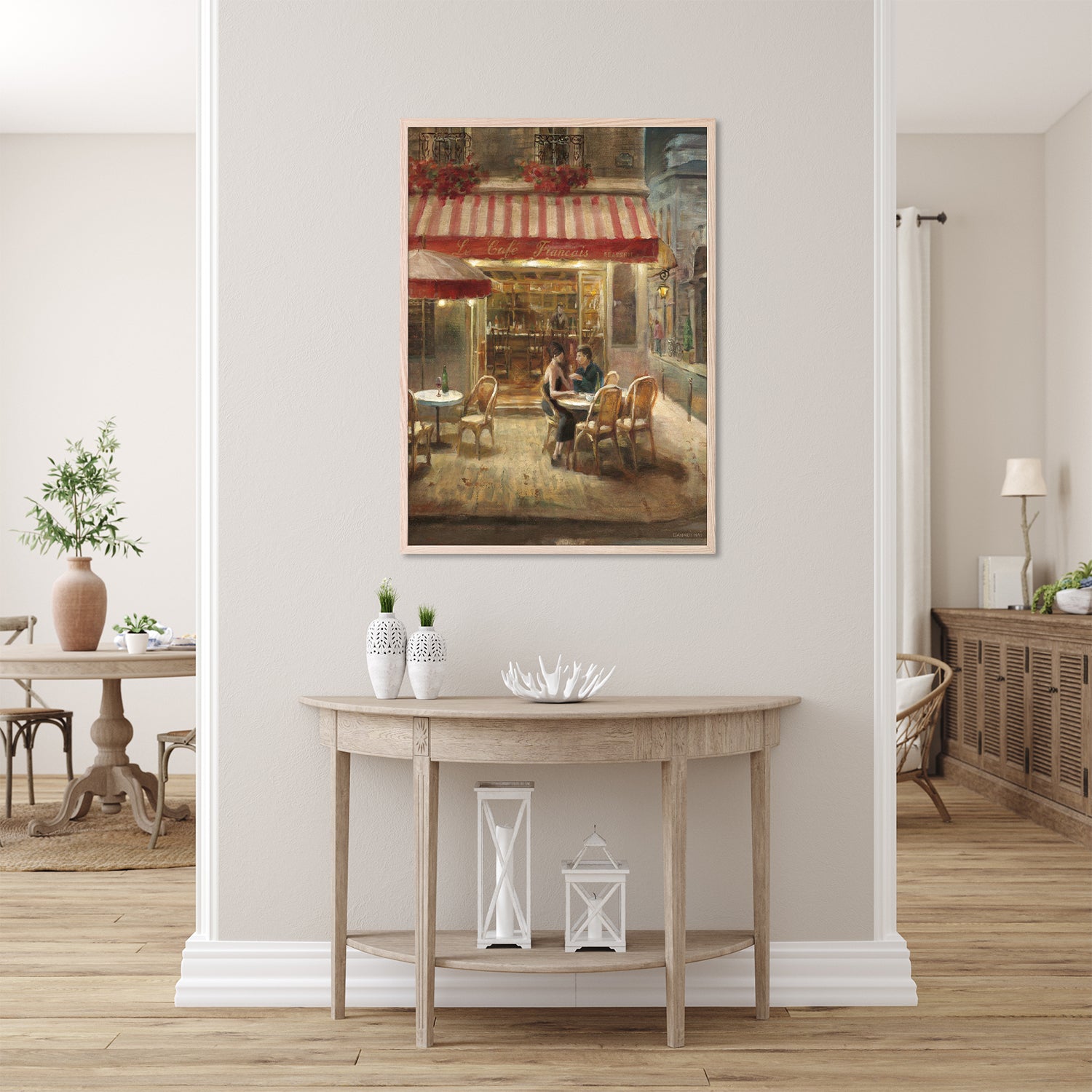 wall-art-print-canvas-poster-framed-Paris Cafe, Style B Crop v2-8
