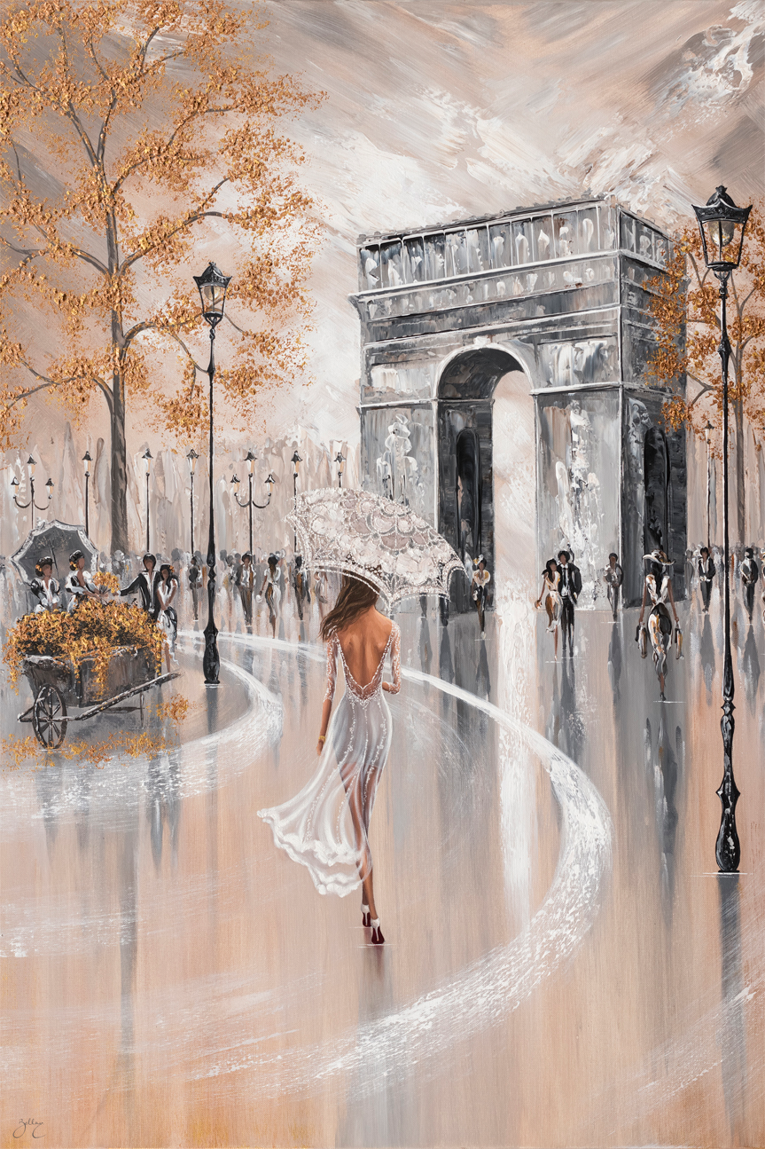 wall-art-print-canvas-poster-framed-Paris Flair , By Isabella Karolewicz-1