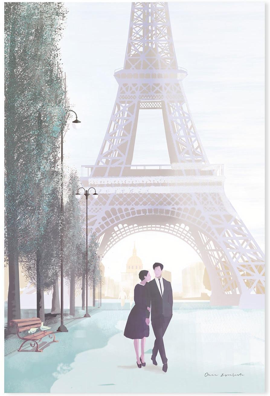 wall-art-print-canvas-poster-framed-Paris Love , By Omar Escalante-GIOIA-WALL-ART