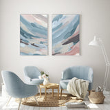 wall-art-print-canvas-poster-framed-Pastel Bliss, Style A & C, Set Of 2 , By Emily Wood-2