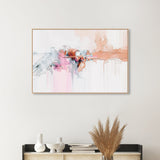 wall-art-print-canvas-poster-framed-Pastel Blue and Pink Abstract-by-Gioia Wall Art-Gioia Wall Art