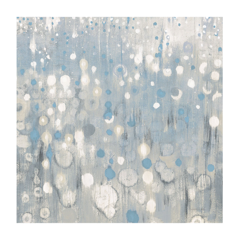Pastel Blue Rain , By Danhui Nai